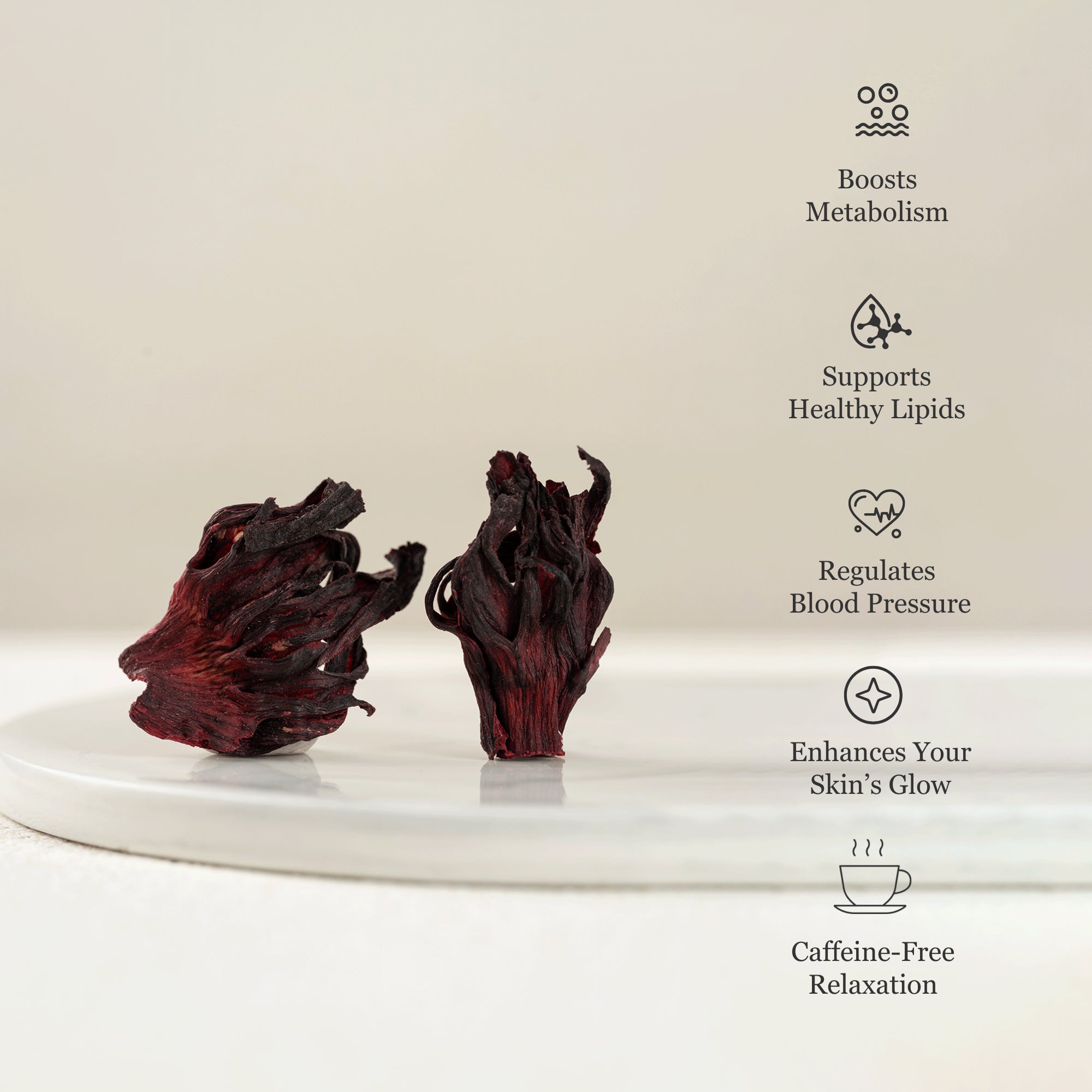 Hibiscus Herbal Tea – 80 g (2.8 oz)