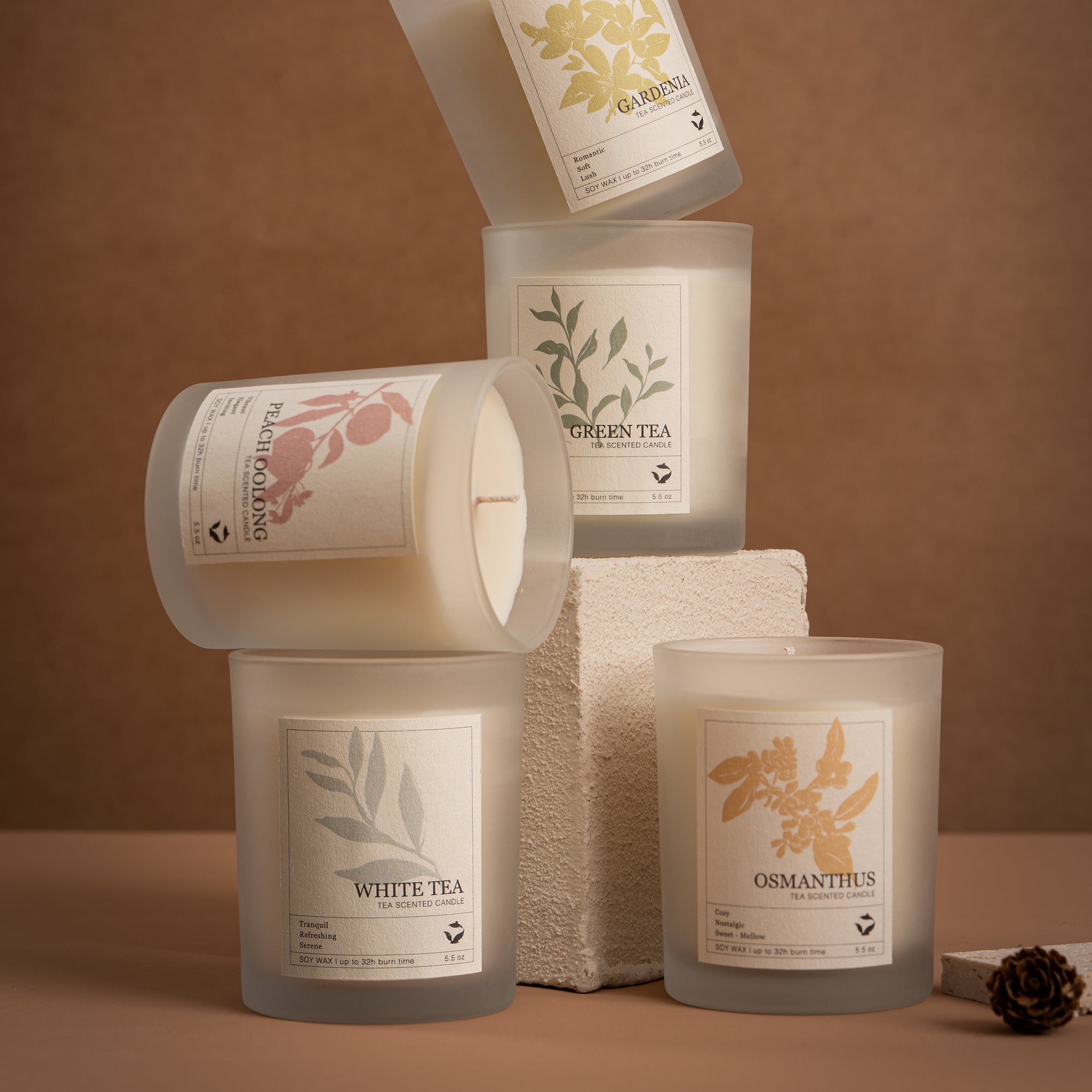 Tea Scented Candles