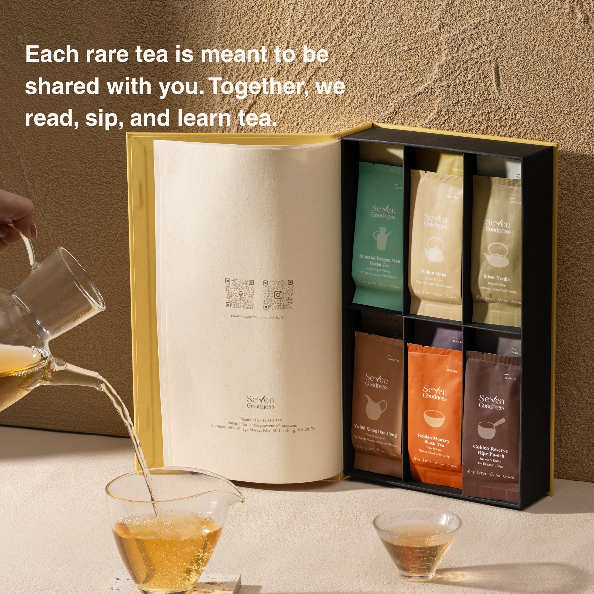 Living History Tea Gift Set | 1.07 sqft. Tea Museum