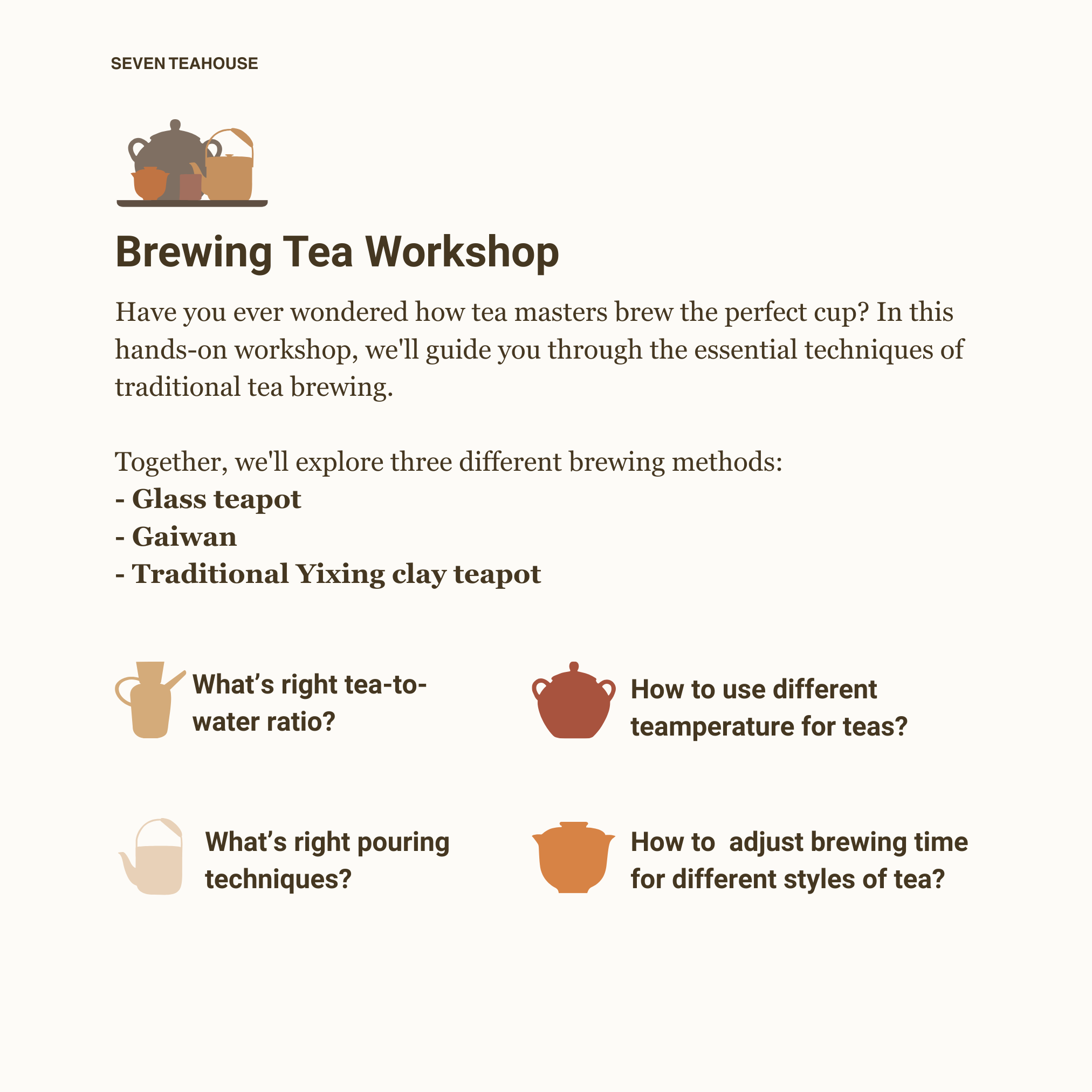Tea Tasting Event
