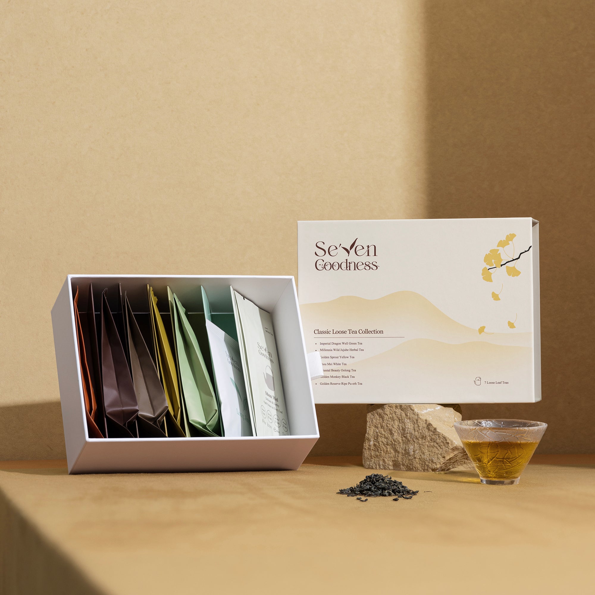 Loose Leaf Tea Variety Pack | 7 Premium Teas