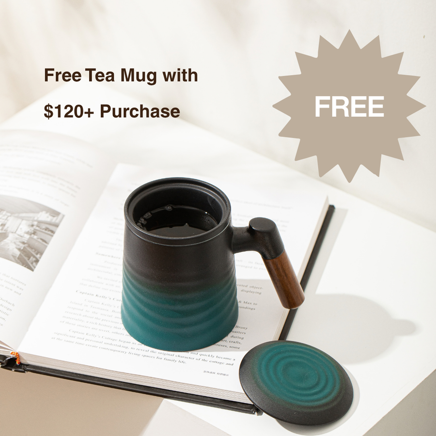 Ocean Wave Design Ceramic Cup