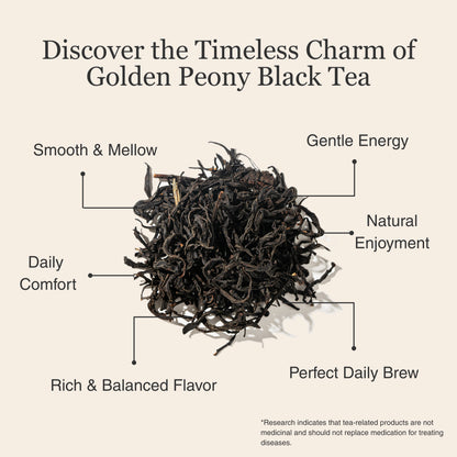 Golden Peony Black Tea – 50 g (1.8 oz)