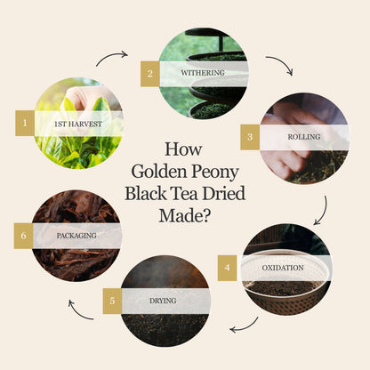 Golden Peony Black Tea – 50 g (1.8 oz)