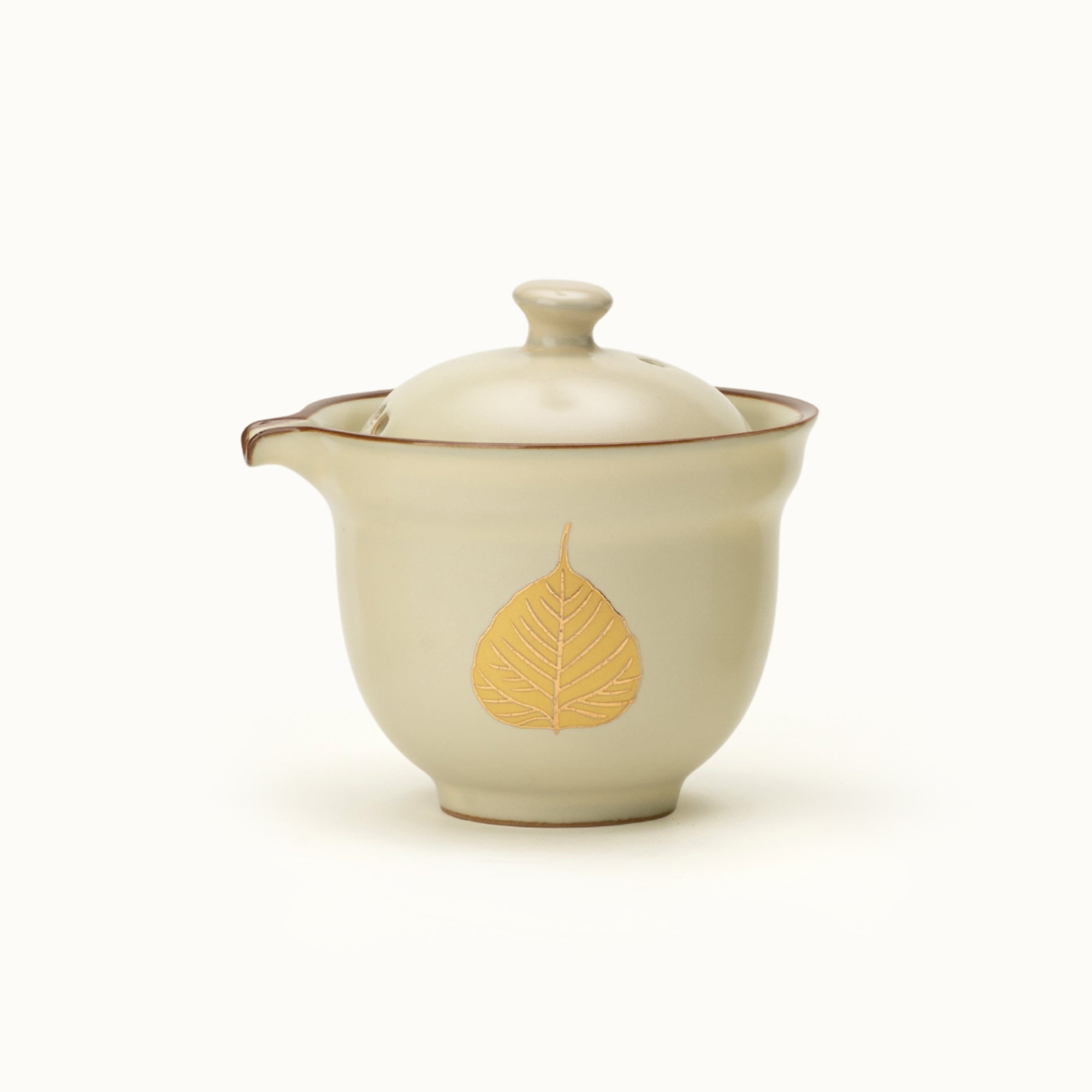 Portable Ceramic Gongfu Travel Tea Set | 1 Pot, 3 Cups &amp; Travel Case