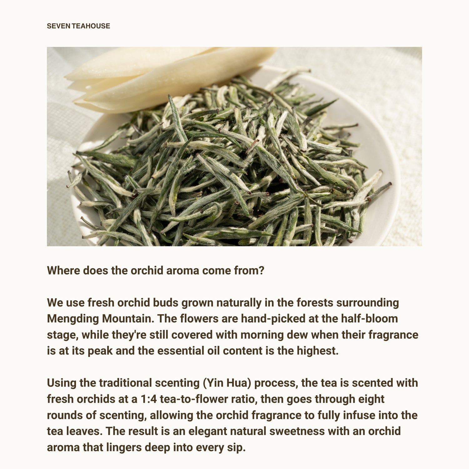 Orchid Frost Yellow Tea