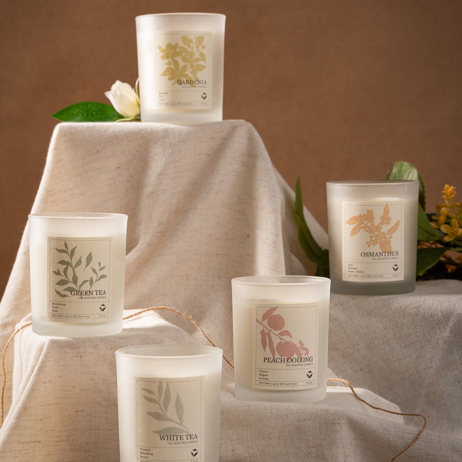 Tea Scented Candles