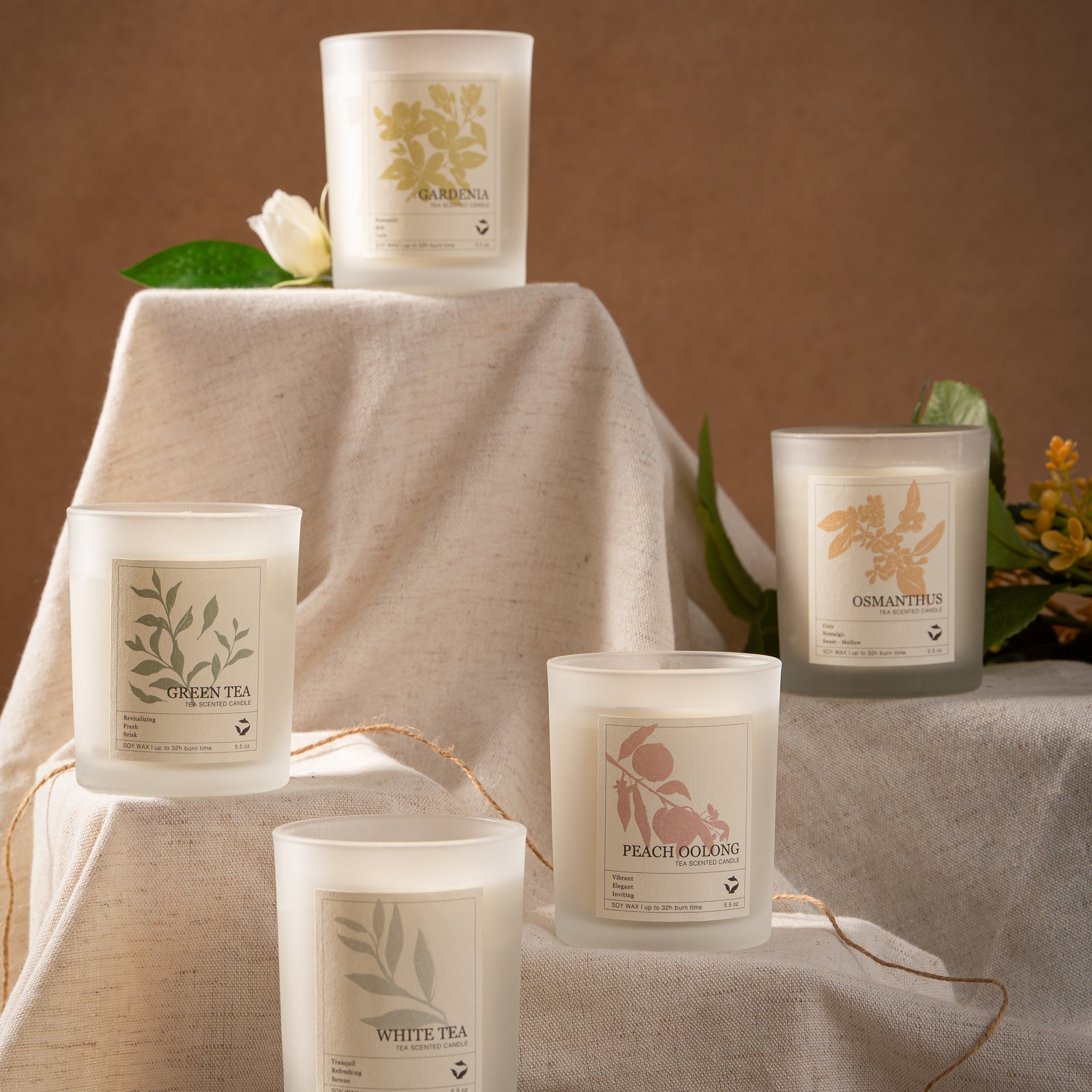 Tea Scented Candles