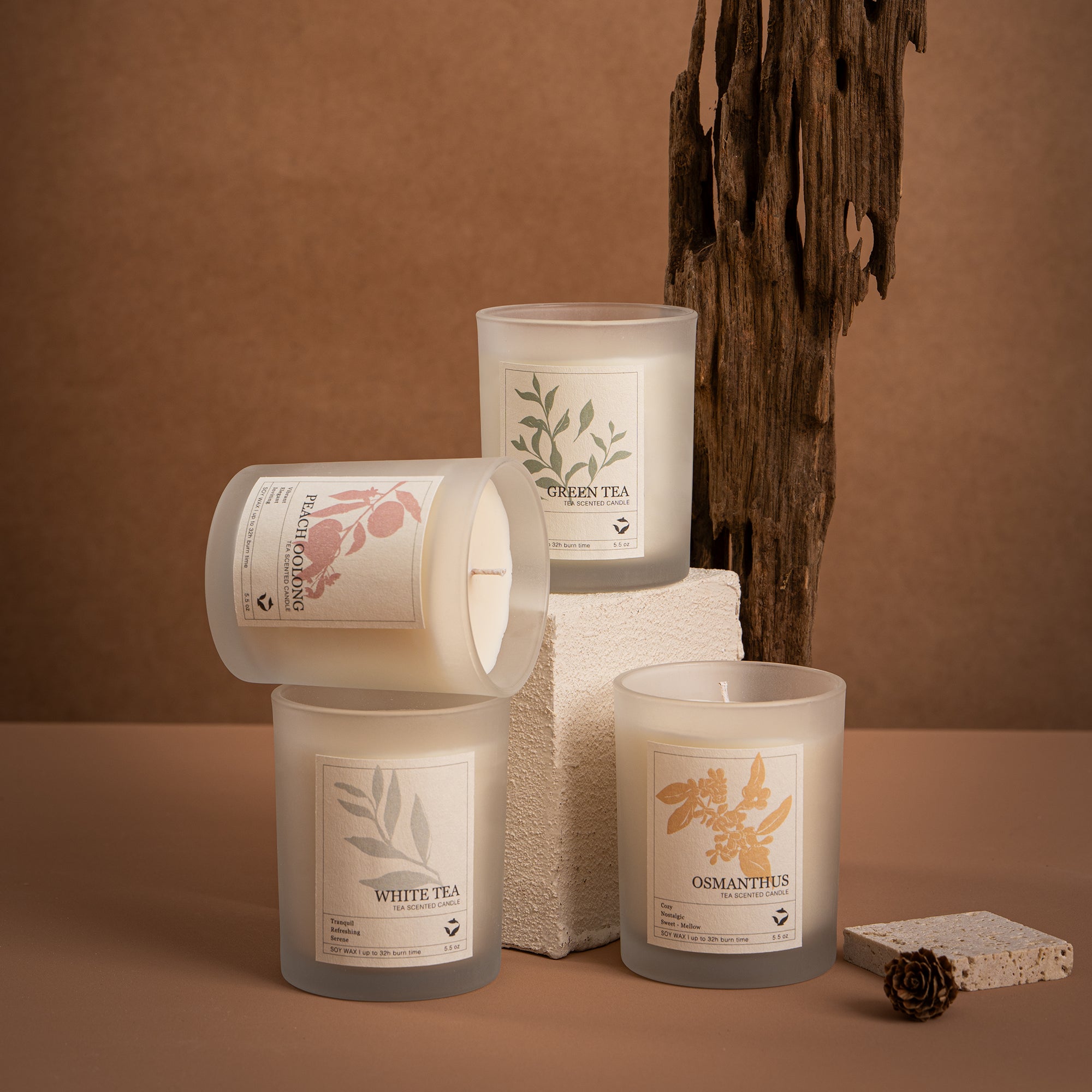 Tea Scented Candles
