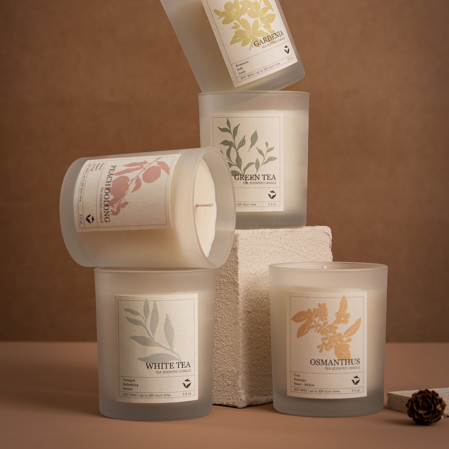 Tea Scented Candles